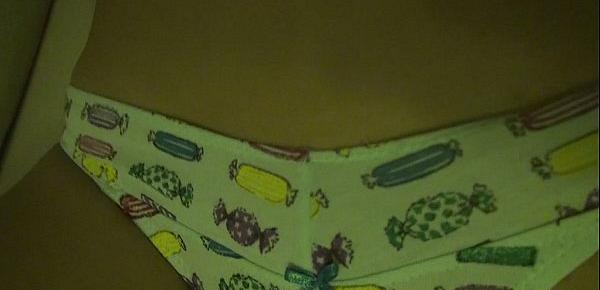  Jaw-dropping teen leaves her panties on